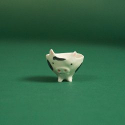 Keramikskle med dyremotiv