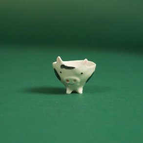 Keramikskle med dyremotiv