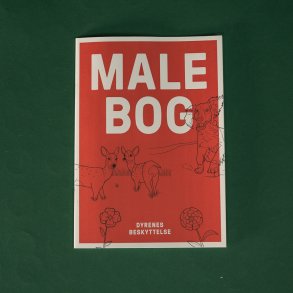 Malebog med dyremotiver