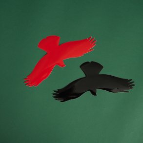 Klistermrke - Rovfuglesilhuet