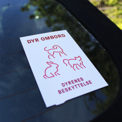 Klistermrke - levende dyr