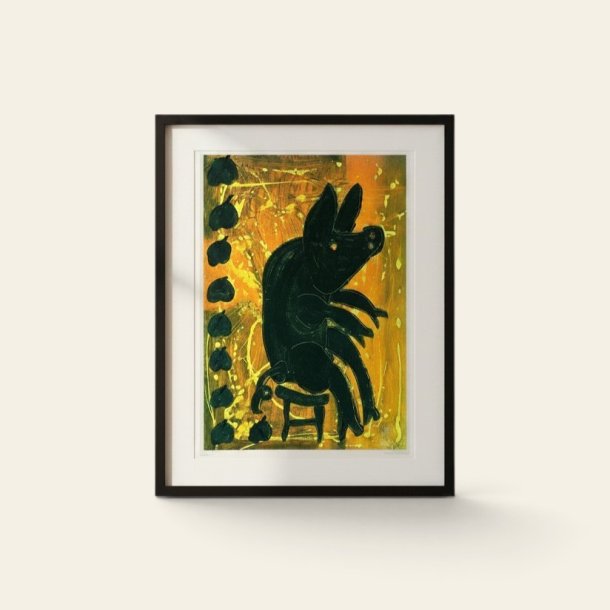 Spis din g�st - kunstplakat