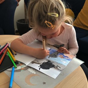 Malebog med dyremotiver