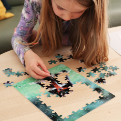 Puslespil m. hund eller kat