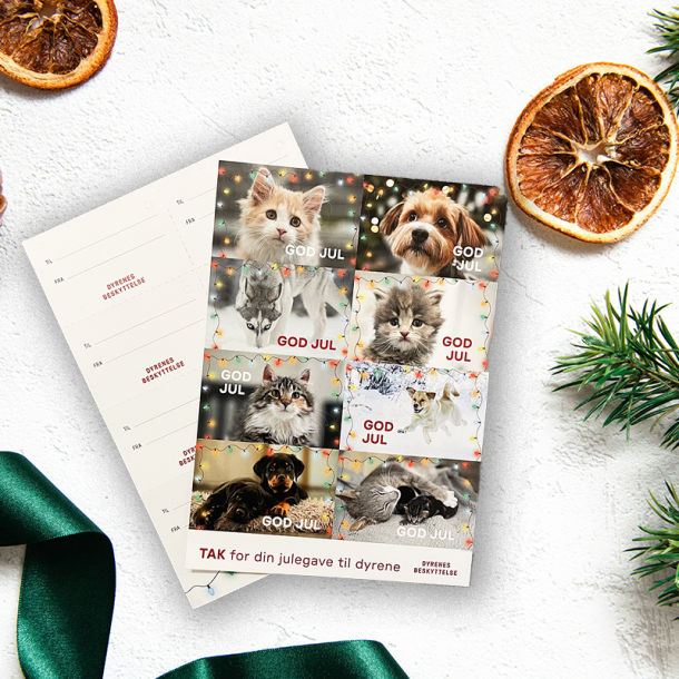 Til og fra kort - jul