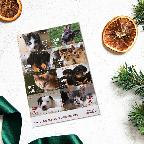 Til og fra kort - jul